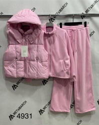 Спортивный костюм женский (3-ка) оптом 61387495 4931-10