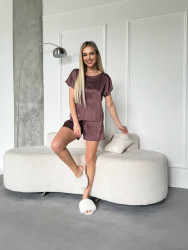 Ночные пижамы женские (3-ка) оптом 14870356 86-11