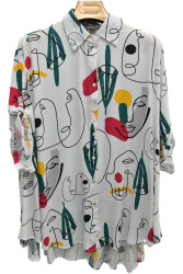 Рубашки женские БАТАЛ оптом 31924608 26745-68