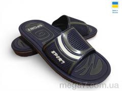 Шлепки, Rai shoes оптом M1 синій