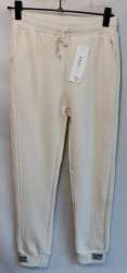 Спортивные штаны женские CLOVER на меху оптом 42037156 B631-2-63