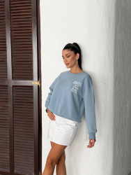 Свитшоты женские на флисе оптом 14879632 0001-85