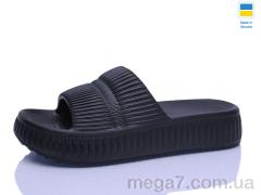 Шлепки, Lot Shoes оптом N79 чорний