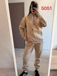 Спортивные костюмы ПОЛУБАТАЛ на флисе женские оптом 85713490 5051-57