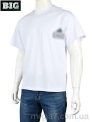 Футболка, BIG оптом 4053-A1 white