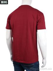 Футболка, BIG оптом 3707-098 bordo