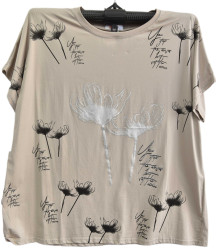 Футболки женские БАТАЛ оптом 35781429 7709-307