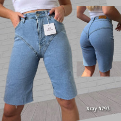 Шорты джинсовые женские XRAY оптом 96302187 4793-14