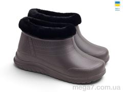 Галоши, Rai shoes оптом D-39-1Ch шоколадний