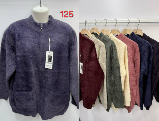 Кардиганы женские БАТАЛ оптом 07546138 125-187