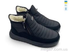 Ботинки, Rai shoes оптом 3703 чорний