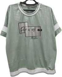 Футболки женские БАТАЛ оптом 60187942 755-116