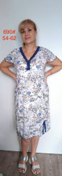 Ночные рубашки женские БАТАЛ оптом XUE LI XIANG 86574302 690-61