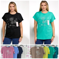 Футболки жіночі БАТАЛ оптом