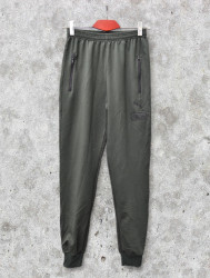 Спортивные штаны мужские (зеленый) оптом 32079581 11-146