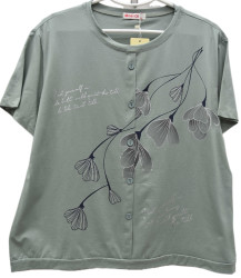 Футболки женские БАТАЛ оптом 60479352 8166-10