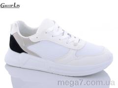 Кроссовки, Gallop Lin оптом MK13 white-grey