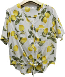 Рубашки женские БАТАЛ оптом 27501986 8649-123