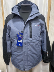 Куртки демисезонные мужские RLX (серый) оптом 89670432 2205-1-18