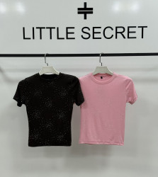 Футболки женские (розовый) оптом 34971826 2040-63