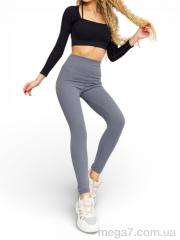 Лосины, Sport style оптом 05 т.сірий