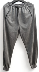 Спортивные штаны мужские БАТАЛ (серый) оптом Турция 79435810 01-12