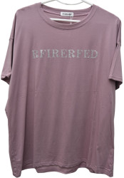 Футболки женские БАТАЛ оптом 70425861 505-107