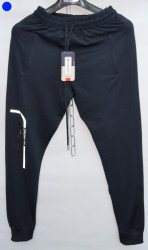 Спортивные штаны мужские (dark blue) оптом 52489610 05-26