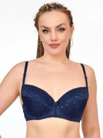 Бюстгальтер Acousma A6504/1EH (  тёмно-синий, E  6 шт. )