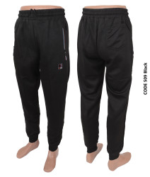 Спортивные штаны мужские (black) оптом 26384905 509-2