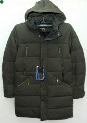 Куртки зимние мужские на флисе (khaki) оптом 94631287 A-10-28