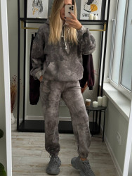 Спортивные костюмы женские на флисе оптом Elizabeth Stylish 07645129 5971-111