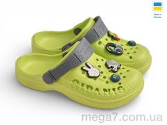 Кроксы, Rai shoes оптом --- 009 салатовий