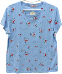 Футболки женские БАТАЛ оптом 78140532 8702-156