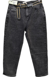 Джинси жіночі на байці MEECALOO БАТАЛ оптом