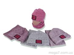 Шапка, Red Hat оптом RED HAT Y931-1 (шапка+баф) mix