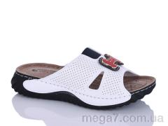Шлепки, Sali-2 оптом 11-48 білий к.
