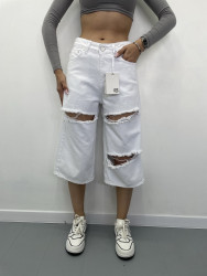 Шорты джинсовые женские I8DENIM оптом 98520671 01-50