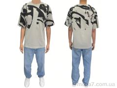 Футболка, I8denim оптом 90569 gri