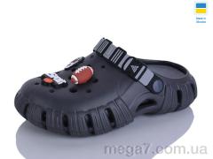 Кроксы, Lot Shoes оптом 770 підліток графіт-св.сірий