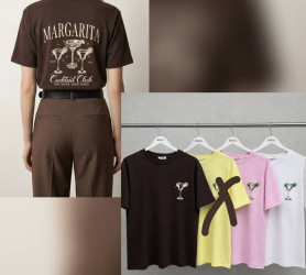 Футболки женские (шоколад) оптом 37189054 8326-146