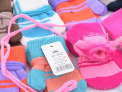 Варежки, Королева оптом 5082 mix