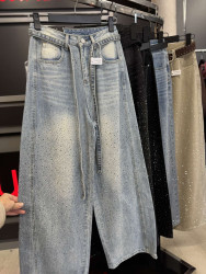 Джинсы ТРУБЫ женские оптом 64138297 4283-5