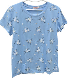 Футболки женские БАТАЛ оптом 93825074 8709-167