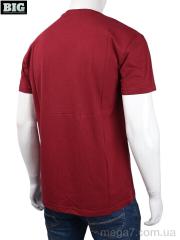 Футболка, BIG оптом 3707-108 bordo