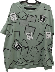 Футболки жіночі БАТАЛ оптом 