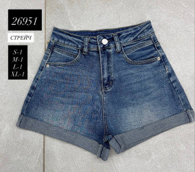 Шорты джинсовые женские оптом 60598427 26951-234
