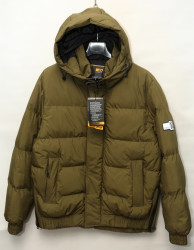 Термо-куртки зимние мужские (хаки)  оптом 63408591 ZK8613-9