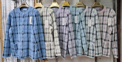 Кардиганы женские БАТАЛ оптом 92461530 71011-13