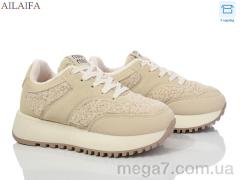 Кроссовки, Ailaifa оптом LM01 beige